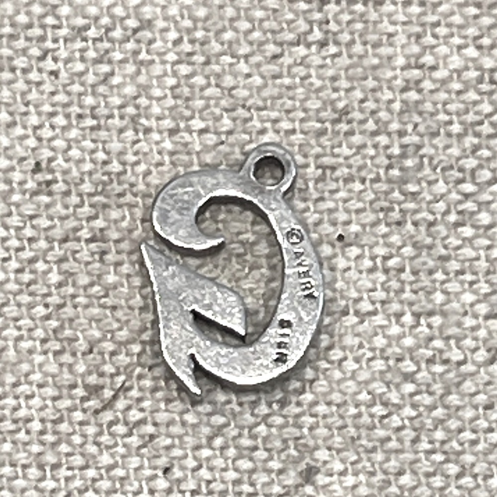 James Avery Sterling Silver Script Initial G Charm Pendant Retired 925 - Picture 2 of 3